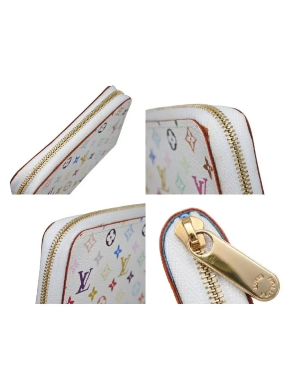 Louis Vuitton LV Zippy Coin Purse Takashi Murakami Multicolor